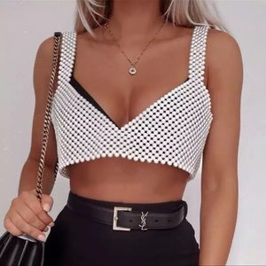 Pearl Studded Top